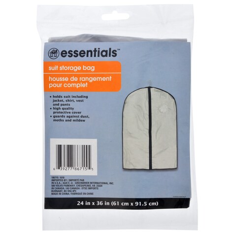 View Essentials Suit Storage Bags, 24x36