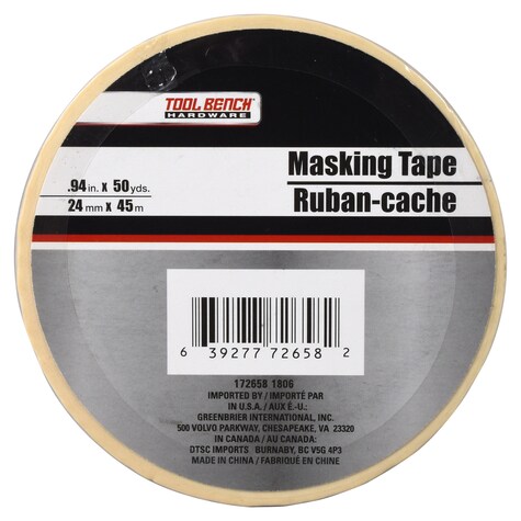 View Tool Bench Hardware Masking Tape,