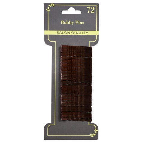 View Basic Solutions Brown Bobby Pins,