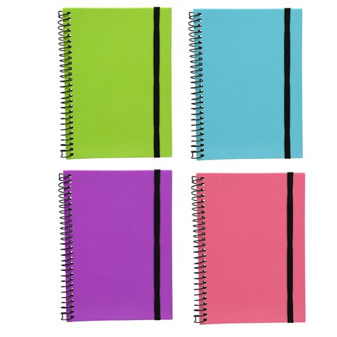 View Jot Hard Cover SpiralBound Notebooks,