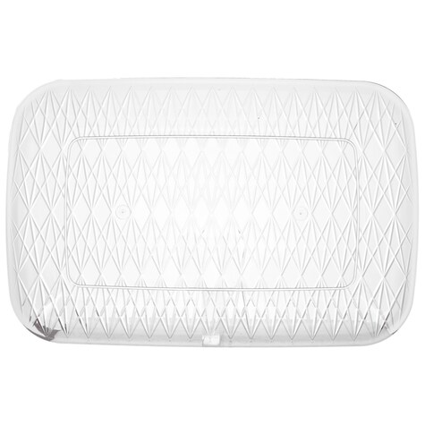 View Large Rectangular CrystalCut Plastic Trays
