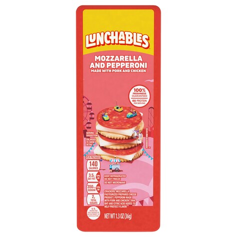 View Lunchables Pepperoni and Mozzarella With