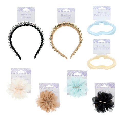 View Assorted MetallicBeaded Headbands and Fashion