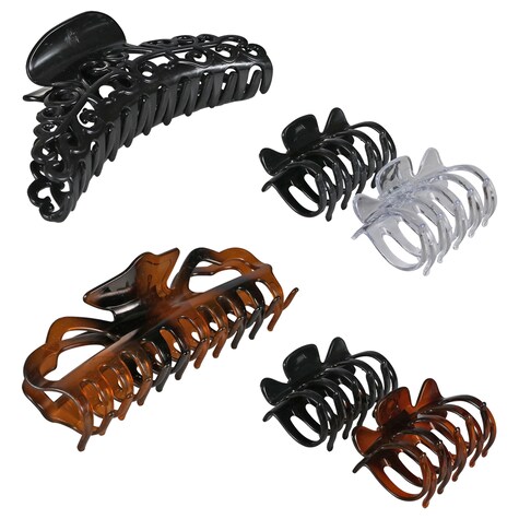 Bulk Jumbo Claw Hair Clips Dollar Tree