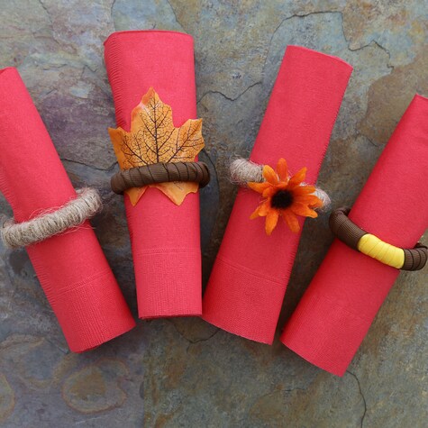 Shower Curtain Ring Napkin Holders Dollar Tree