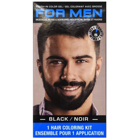Bulk Men S Black Brush In Hair Gel Coloring Kits Dollar Tree