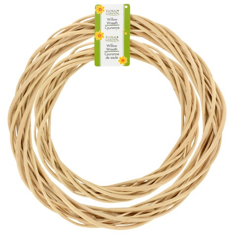 Bulk Floral Garden Natural Willow Wreaths Dollar Tree