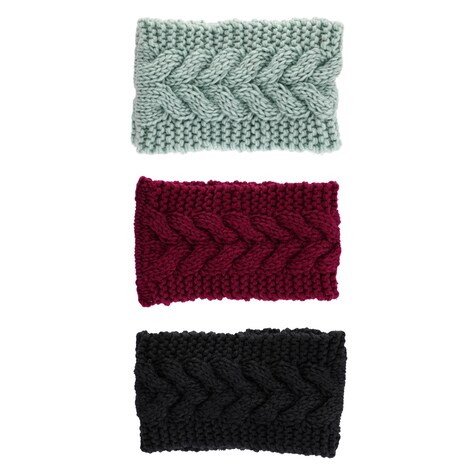 View Knit Winter Headbands