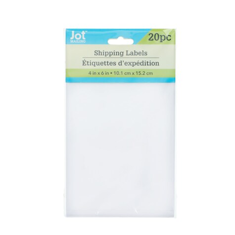 View Jot Shipping Labels, 18ct.