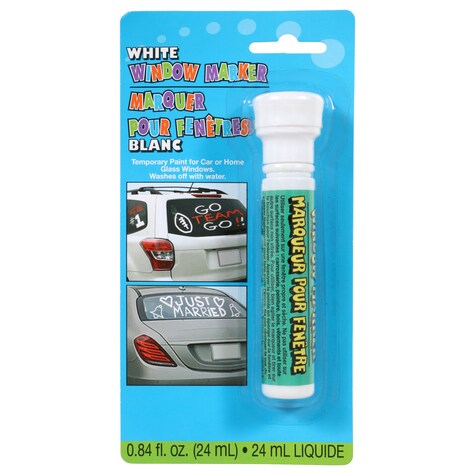 View Washable White Window Markers, 0.84