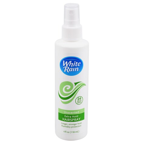 Bulk White Rain Unscented Extra Hold Hairspray 4 Oz Bottles