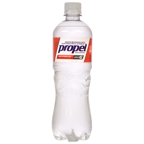 Bulk Propel Water Beverage in Watermelon Flavor, 24oz. Bottles