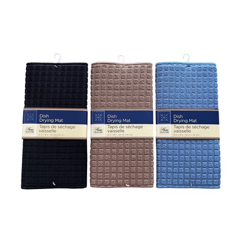 View Home Collection Assorted DishDrying Mats,