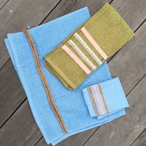 DIY Towel Transformation Dollar Tree