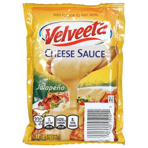View Velveeta Jalepeno Cheese Sauce, 4oz.