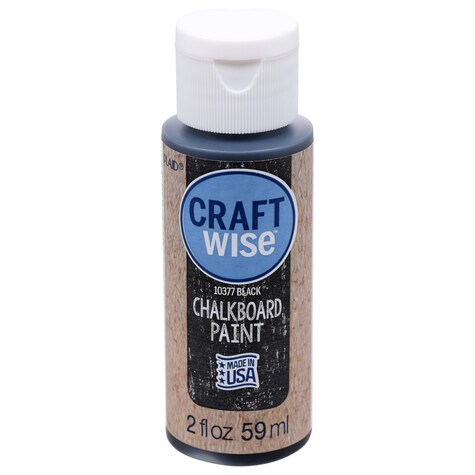 View Craft Wise Black Chalkboard Paint,
