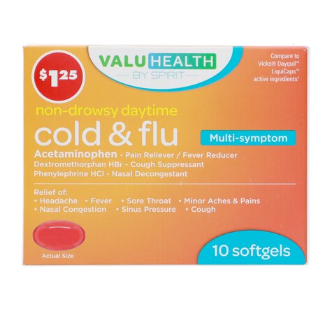 View Valuhealth NonDrowsy DayTime Cold and