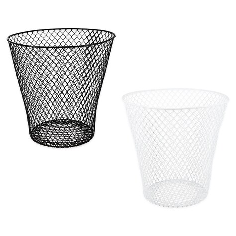 Bulk Essentials Wire Wastebaskets 9x9 In Dollar Tree