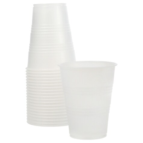 Bulk Translucent Plastic Cups 28 Ct Packs Dollar Tree