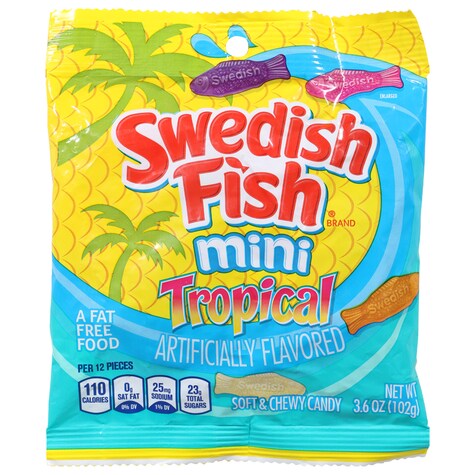 View Swedish Fish Mini Tropical Gummy