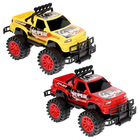 View Friction-Powered Toy Rescue Trucks