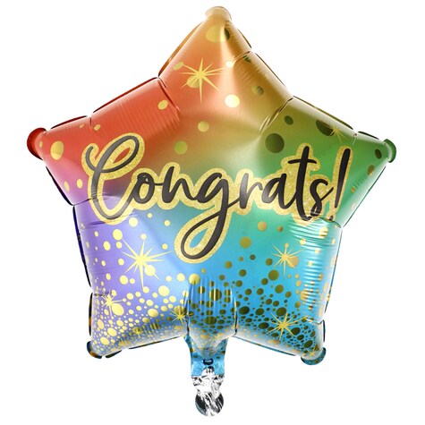 View Congrats! Foil Balloons, 18in.