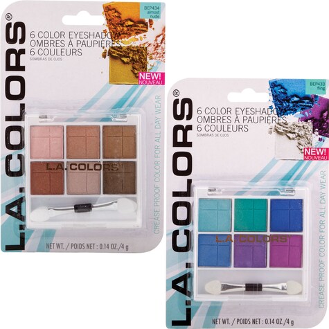 View L.A. Colors 6Color Expressions Eyeshadow