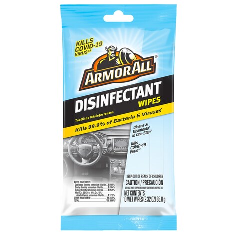 View ArmorAll Disinfectant Cleaning Wipes, 10ct.