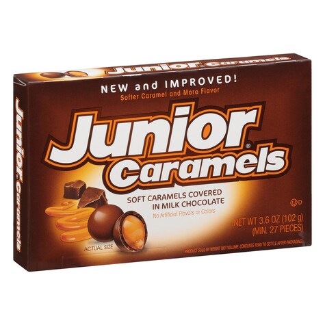View Junior Caramels Candy 3.6 oz