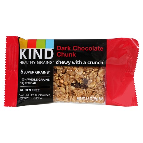 Bulk Kind Healthy Grains Dark Chocolate Chunk Granola Bars, 1.2 oz