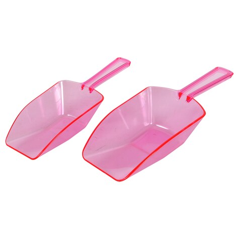 View Light Pink Plastic Scoop Sets,