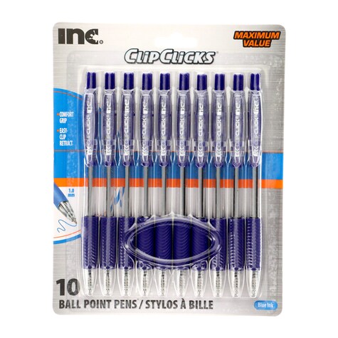 View Inc. ClipClicks Blue Ball Point