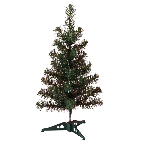 View Christmas House Green TableTop Artificial