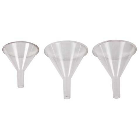 View Crafter's Square Clear Plastic Funnels,