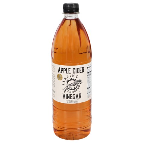 Bulk Leaping Leopard Apple Cider Vinegar, 32oz. Bottles Dollar Tree