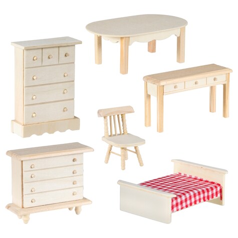 View Wooden Doll House Furniture