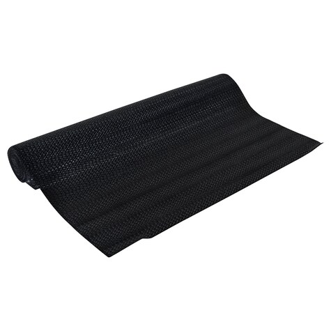 Bulk Black Non Slip Plastic Shelf Liners 60x12 In Rolls Dollar