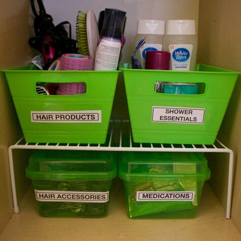 Bathroom Organization