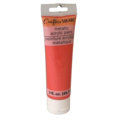 View Crafter's Square Metallic Red Acrylic