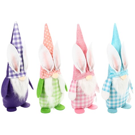 View Easter-Themed Decorative Polyester Gnomes with