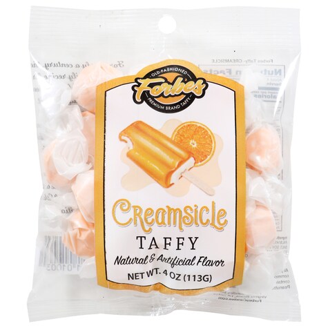 View Forbes Creamsicle Saltwater Taffy, 4oz.