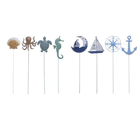 View NauticalThemed Decorative Yard Stakes, 24in.