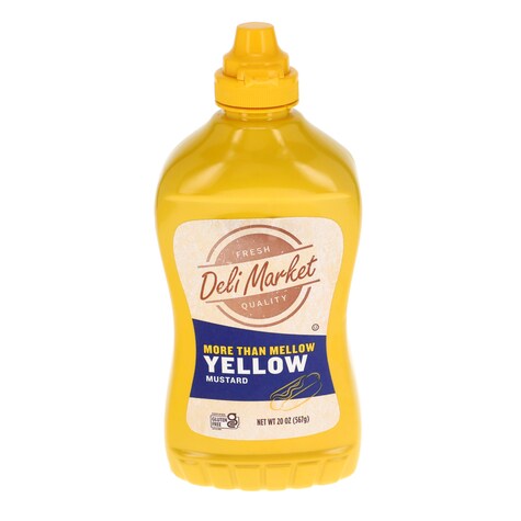 View Deli Market Yellow Mustard, 20