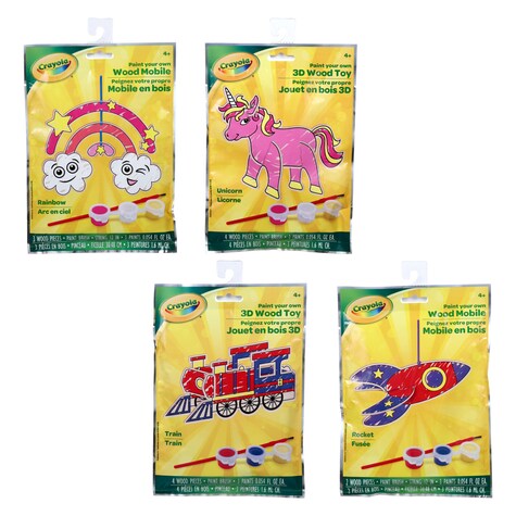 View Crayola Paint Your Own Wooden