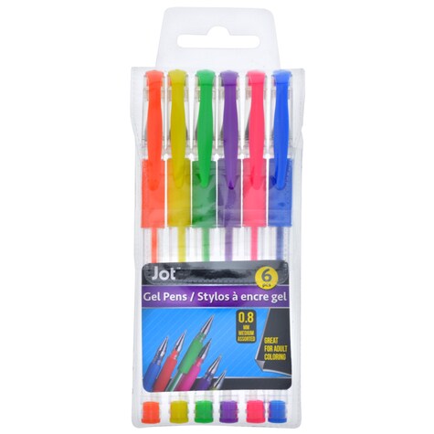 View Jot Neon Gel Pens, 6ct.