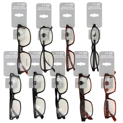 View Fashion Reading Glasses with +1.25