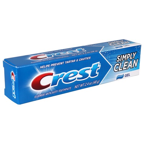 View Crest Simply Clean Gel Toothpaste,