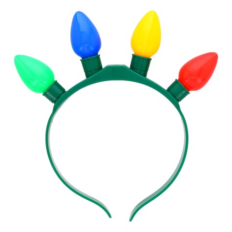 View Christmas House LED LightUp Headbands