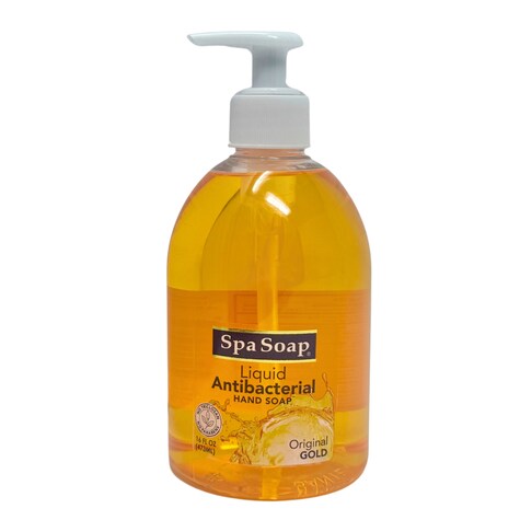 View SpaSoap Antibacterial Liquid Hand Soap,