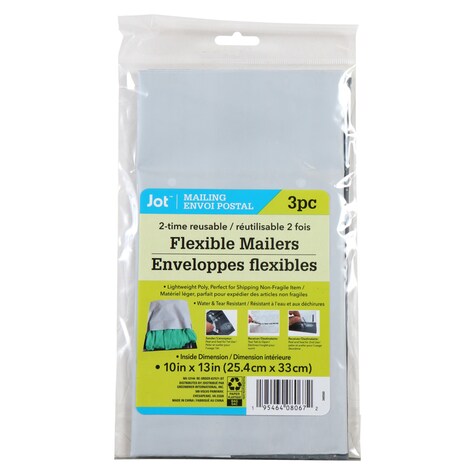 View Jot 2Way Flexible Poly Mailers,